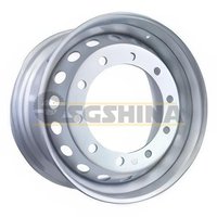 Диск 11.75x22.5/10x335 ET120 D281 Silver (117756) (14.5 мм) 5 000 кг