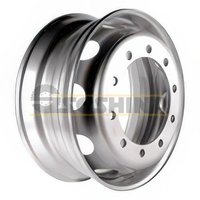 Диск 9x22.5/10x335 ET159 D281 M22 Space Grey (YF29PLUS) (16 мм) КАМАЗ, МАЗ, Mercedes, Scania, MAN, Volvo