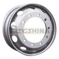 Диск Accuride 11.75\R22.5 10*335 ET0 d281 Серебро