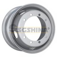 Диск Accuride overload 9.00\R22.5 10*335 ET175 d281 Серебро