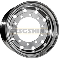 Диск 11.75x22.5/10x335 ET0 D281 Silver (GT080-01) Aluminium Forged