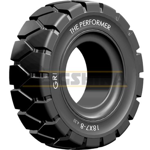 Шина 18x7-8 GRI Performer Цельнолитая