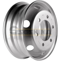 Диск 6.75x17.5/6x222.25 ET123 D164 M20 Silver (1769D)