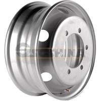 Диск 6x16/6x222.25 ET125 D164 B19DS44.4 Silver (6002) Азия (HD72.78, HINO, ISUZU)