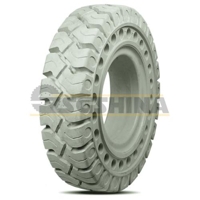 7.00-12 АРТ WHITE APERTURE QH Цельнолитая, с буртом, белая Шина