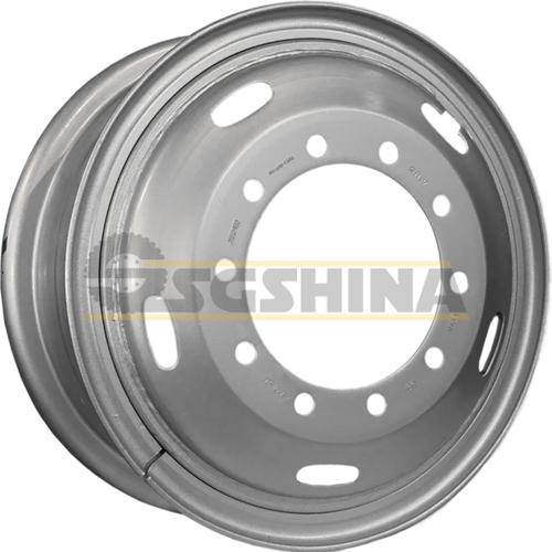 Диск 8.5x24/10x335 ET180 D281 Silver (2852402) (16 мм) Камаз 6580 / Вольво / Скания / Ман / Мерседес (камера) 4 750 кг