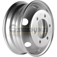 Диск 6x17.5/6x222.25 ET117 D161 M20 Sil (1721) Валдай. FOTON 67