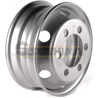 Диск 6x17.5/6x222.25 ET123 D164 B19DS44.4 Sil (1705) Азия (HD72.78. HINO. ISUZU)