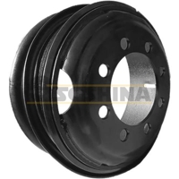 Диск 7x20/8x275 ET144 D214 B20DS44 Black (55-П130-3101012) (11 мм) ЗИЛ-130 футор. 2 030 кг