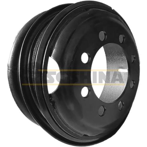 Диск 7x20/8x275 ET144 D214 B20DS44 Black (55-П130-3101012) (11 мм) ЗИЛ-130 футор. 2 030 кг